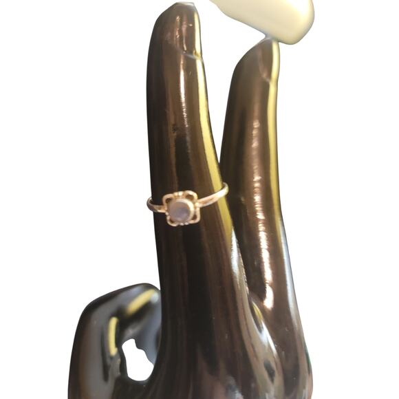 925 Sterling Silver Moonstone Ring - Picture 1 of 3